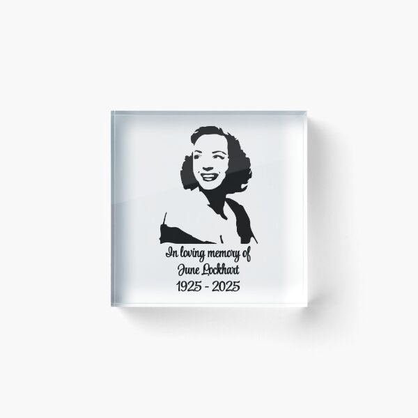Item preview, In loving memory of June Lockhart 1925 - 2025 designed and sold by mintandbeer.