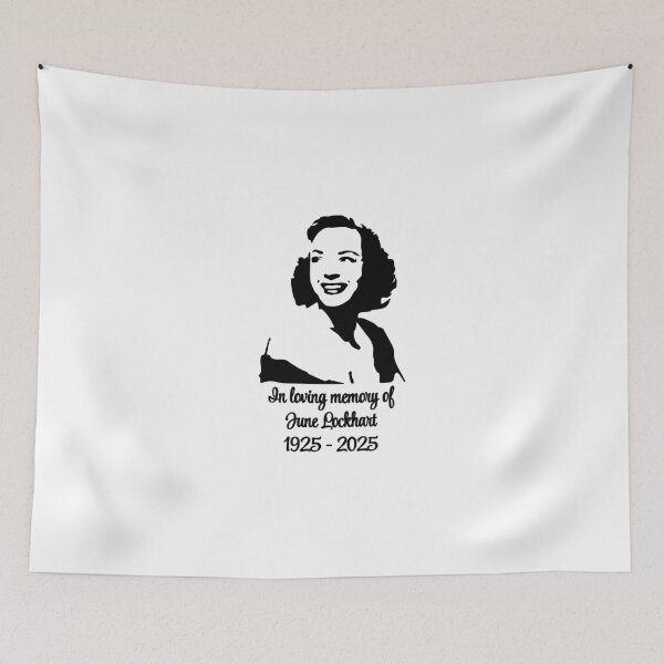Item preview, In loving memory of June Lockhart 1925 - 2025 designed and sold by mintandbeer.