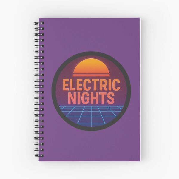 Item preview, Electric Nights – Synthwave Retro designed and sold by |TRSSHOP|.