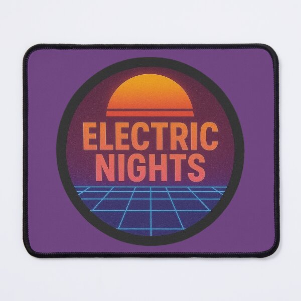 Item preview, Electric Nights – Synthwave Retro designed and sold by |TRSSHOP|.