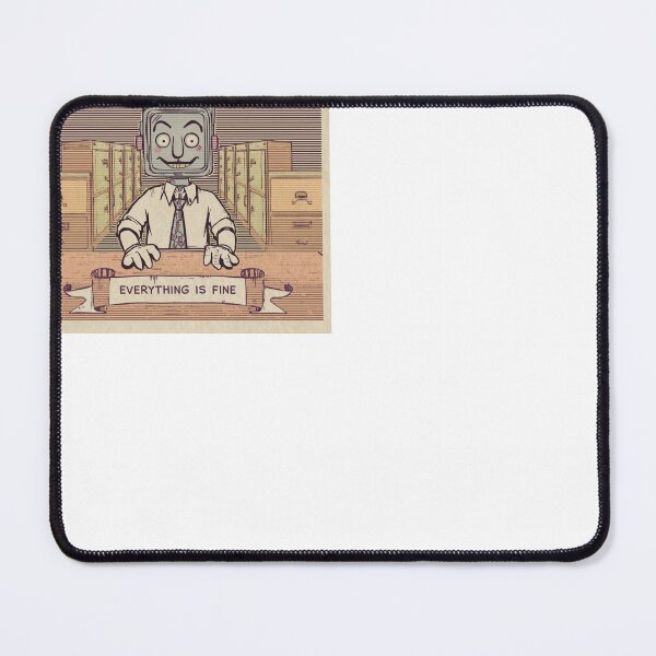 Item preview, Static-Faced Bureaucrat designed and sold by PictorialWhimsy.