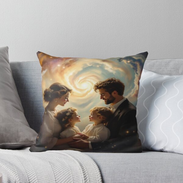 Item preview, Spiralfamily Glow – Between starlight & closeness to the heart, a Cosmic Portrait full of light & love designed and sold by FotoworldEdel.