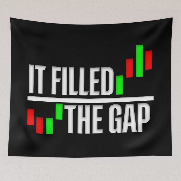 Item preview, It Filled The Gap Day Trading designed and sold by KamiTrades.