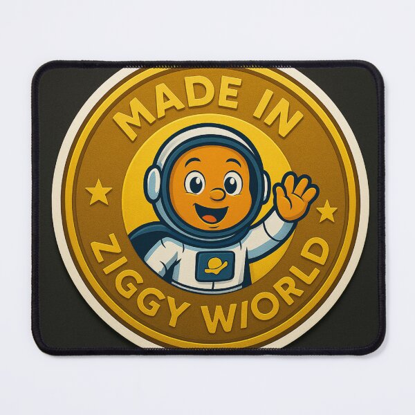 Item preview, Made in Ziggy World | Official Gold Badge Design designed and sold by ziggyshop.
