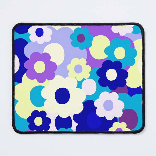 Item preview, Flower Power Retro Multi Colors Pattern designed and sold by fontspree.