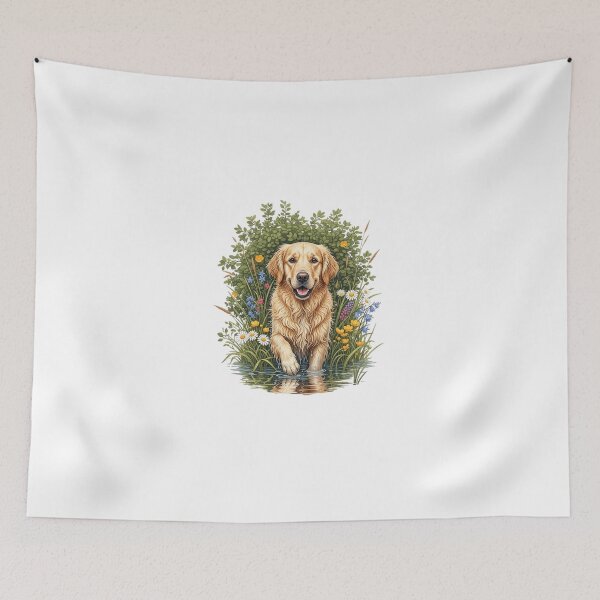 Item preview, My Dear Friends, Merry Christmas,Strong Loyal Dog Breeds Art, Golden Retriever, Labrador, German Shepherd, Husky, Rottweiler, Doberman, Boxer, Dalmatian, Dog Lover Gift, Realistic Pet Design designed and sold by chipmuckdesignn.