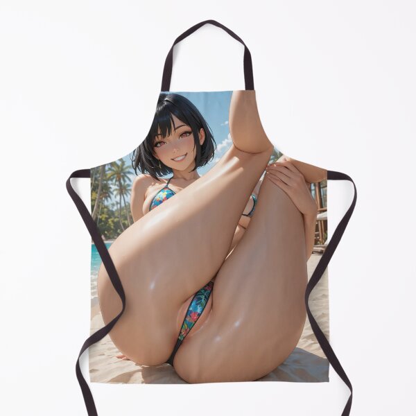 Item preview, Brunette anime girl in bikini designed and sold by Planet Utoppia.