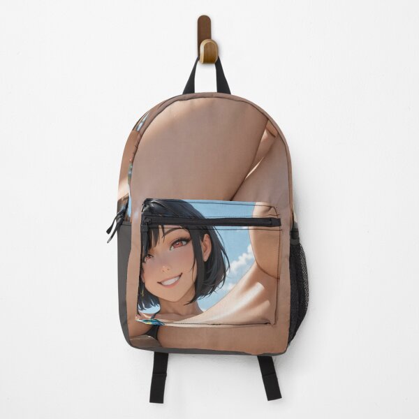 Item preview, Brunette anime girl in bikini designed and sold by Planet Utoppia.