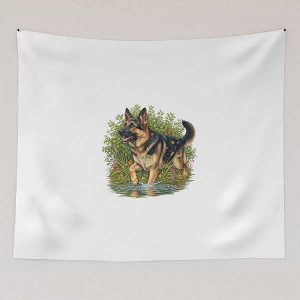 Item preview, My Dear Friends, Merry Christmas,Strong Loyal Dog Breeds Art, Golden Retriever, Labrador, German Shepherd, Husky, Rottweiler, Doberman, Boxer, Dalmatian, Dog Lover Gift, Realistic Pet Design designed and sold by chipmuckdesignn.