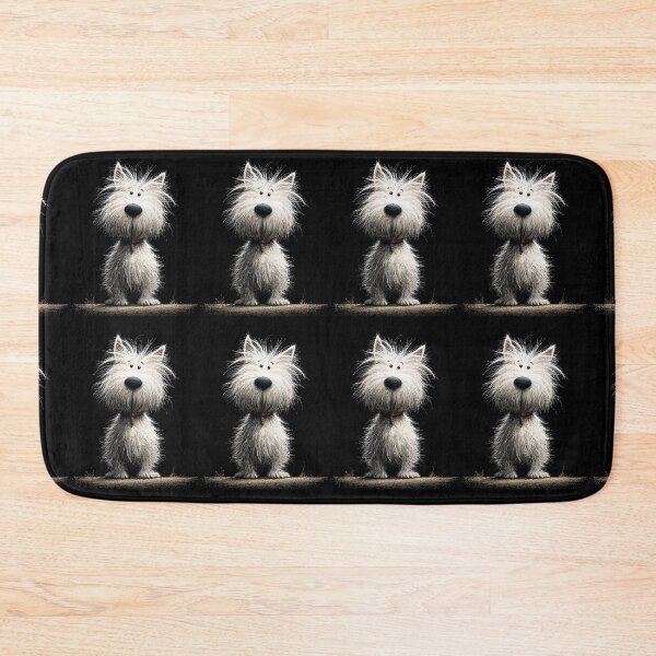 Item preview, Cute West Highland Terrier Dog  ' Billy ' BY SHiRLeY MacARTHuR designed and sold by Shirley MacArthur Art.