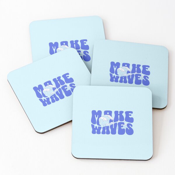 Item preview, Make Waves Retro Ocean Design designed and sold by vibewear5.