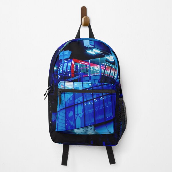 Item preview, London tram in tunnel with cyberpunk vibes designed and sold by ellcam.