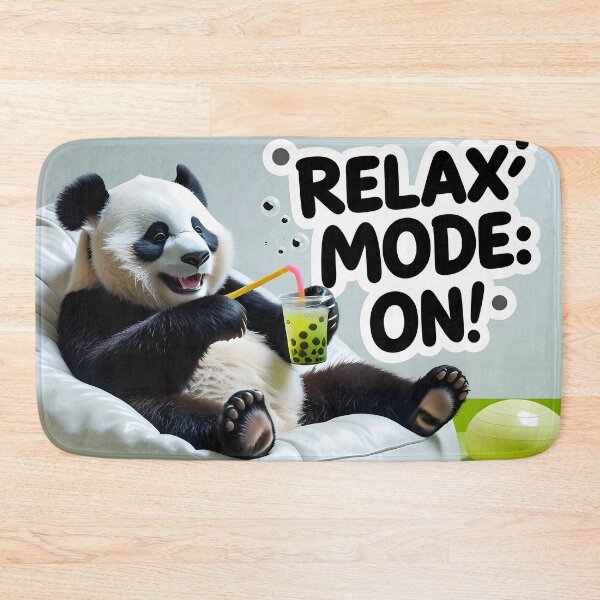 Item preview, Relax Mode Panda designed and sold by ShopSpire.
