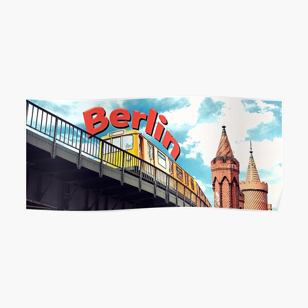 Berlin Germany Poster For Sale By Ninino Redbubble