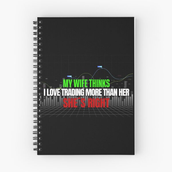 Item preview, My Wife Thinks I Love Trading More Than Her She's Right Day Trading designed and sold by KamiTrades.