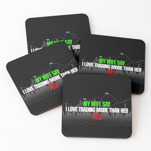 Item preview, My Wife Thinks I Love Trading More Than Her Yes Day Trading designed and sold by KamiTrades.