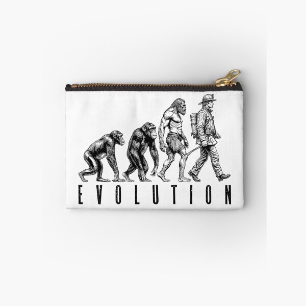 Item preview, Fireman Fire Fighter Evolution Ape Neanderthal Man Funny designed and sold by GrandeDuc.