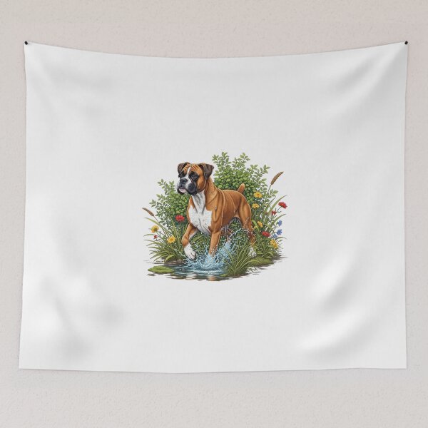 Item preview, My Dear Friends, Merry Christmas,Strong Loyal Dog Breeds Art, Golden Retriever, Labrador, German Shepherd, Husky, Rottweiler, Doberman, Boxer, Dalmatian, Dog Lover Gift, Realistic Pet Design designed and sold by chipmuckdesignn.