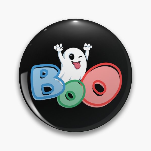 Item preview, Cute Winking Ghost Says Boo! designed and sold by ifundesign.