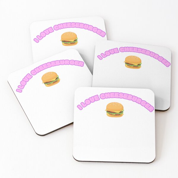Item preview, I Love Cheeseburger — Funny Food Design designed and sold by katerinasf.