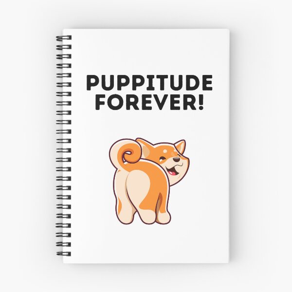 Item preview, Puppitude Forever Corgi white designed and sold by Dolsini Dog Designs.