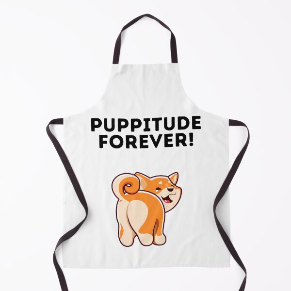 Item preview, Puppitude Forever Corgi white designed and sold by Dolsini Dog Designs.