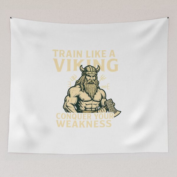 Item preview, Train Like A Viking — Conquer Your Weakness designed and sold by NorseDrip.