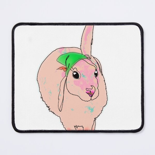 Item preview, Snow Bunny in Peter Pan Hat – animalzinhats  designed and sold by Ashley’sAnimalz.
