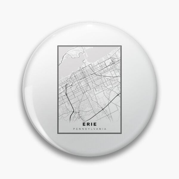 Item preview, Erie Map designed and sold by Tamas Das.