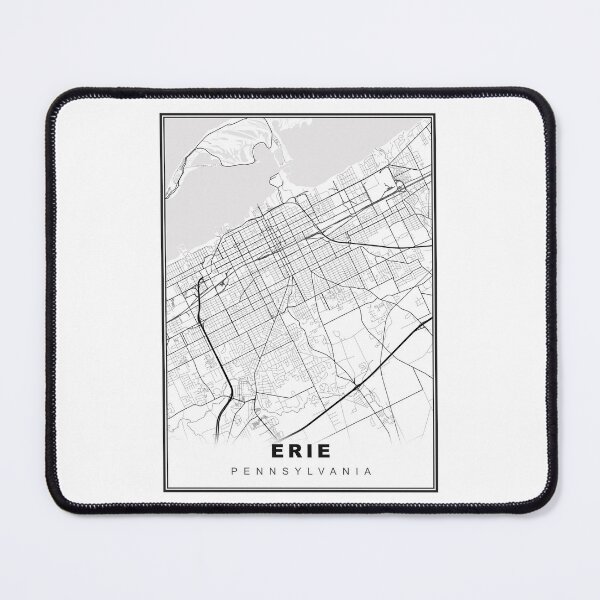 Item preview, Erie Map designed and sold by Tamas Das.