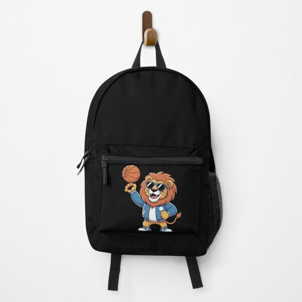 Item preview, Sporty Lion – Cool Lion with Basketball | Confident Kawaii Cartoon Vector designed and sold by ColorSplash123.