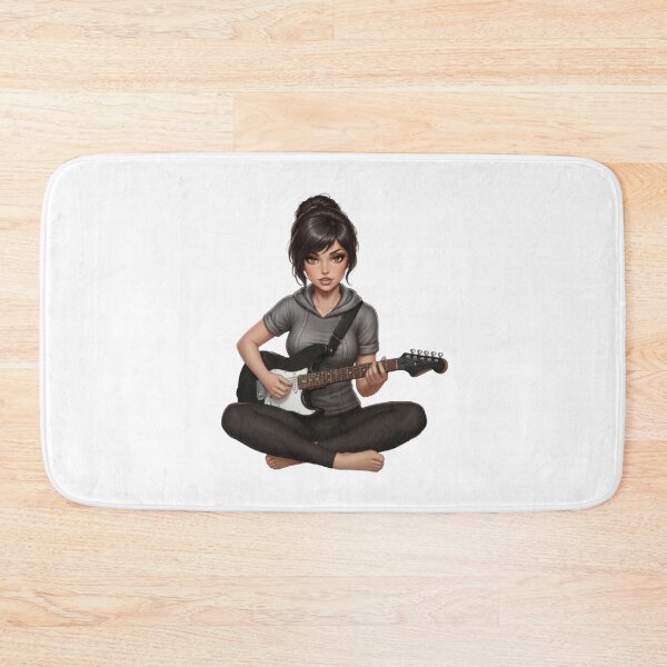 Item preview, “Electric Harmonies: The Guitarist and his Bewitching Riffs” designed and sold by CHRIST5000.