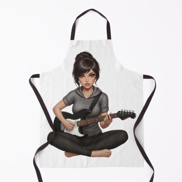 Item preview, “Electric Harmonies: The Guitarist and his Bewitching Riffs” designed and sold by CHRIST5000.
