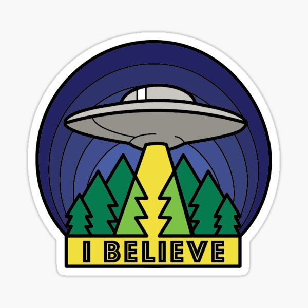 I Believe Sticker Sticker