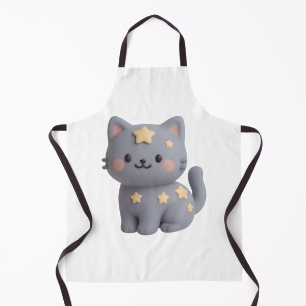 Item preview, Starry Grey Clay Cat designed and sold by kAdam5.