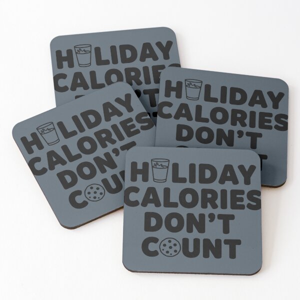 Item preview, Holiday Calories Don’t Count | Funny Christmas Food Humor | Cookie Lover Gift designed and sold by TrackinDaTrends.