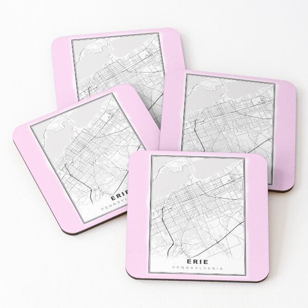 Item preview,  Erie Map designed and sold by Tamas Das.