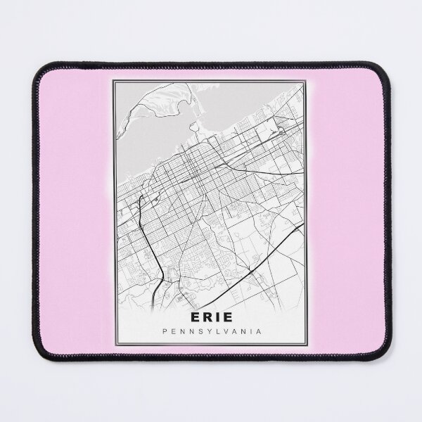 Item preview, Erie Map designed and sold by Tamas Das.
