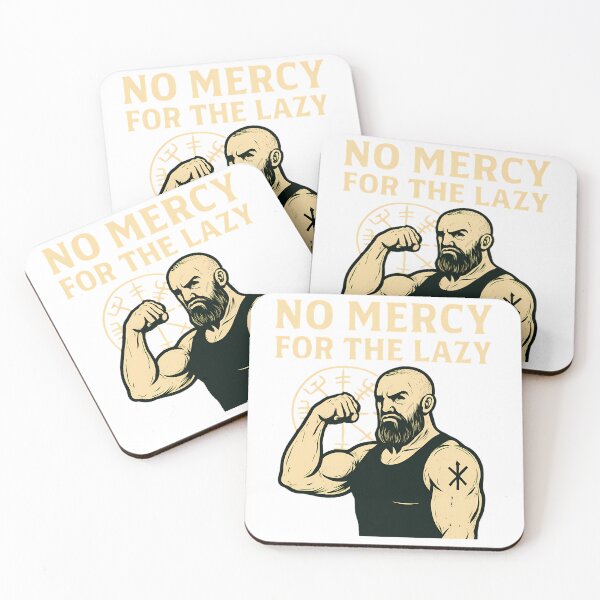 Item preview, No Mercy For The Lazy — Viking Motivation designed and sold by NorseDrip.