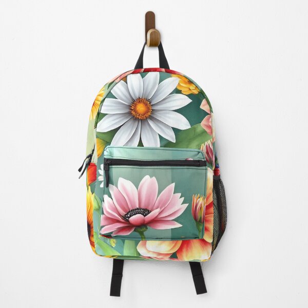 Item preview, Vibrant Spring Floral Garden Delight | Watercolor Flower Bouquet designed and sold by Mahe Jabeen.