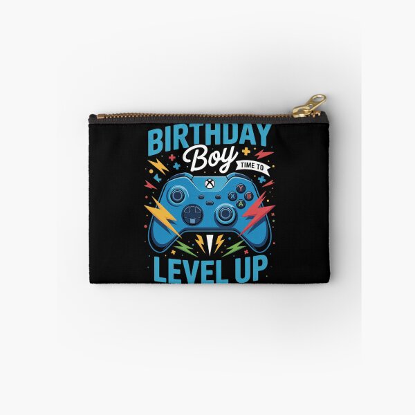 Item preview, Birthday Boy Time to Level Up Video Game Birthday Gamer Boys  designed and sold by KonstanKoraner.