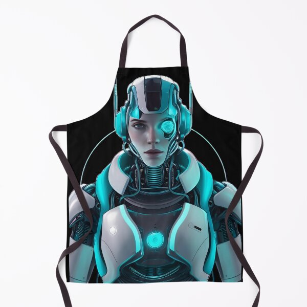 Item preview, Vaporwave-style cyborg 7 designed and sold by Neon G.