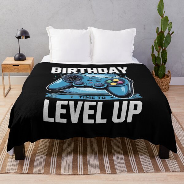 Item preview, Birthday Boy Time to Level Up Video Game Birthday Gamer designed and sold by KonstanKoraner.