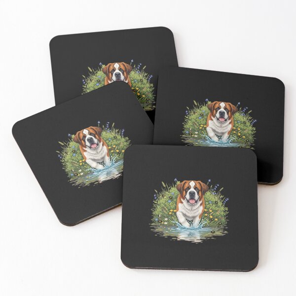 Item preview, My Dear Friends, Merry Christmas,Giant Dog Breeds Art, Saint Bernard, Great Dane, Newfoundland, Kangal, Tibetan Mastiff, Bernese Mountain Dog, Large Dog Lover Gift, Majestic Canine Wall Decor designed and sold by chipmuckdesignn.