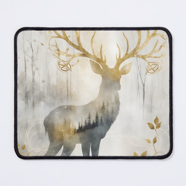 Item preview, Dreamwoven Guardian Deer – Celestial Antlers of Cernunnos designed and sold by LaLi-Designs.
