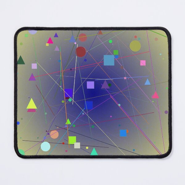 Item preview, Soft Focus Geometric Abstract | Pastel Aura Generative Art | Retro Pop Blurry Shapes designed and sold by itsmig.