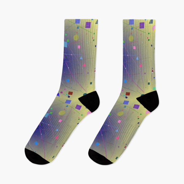 Item preview, Soft Focus Geometric Abstract | Pastel Aura Generative Art | Retro Pop Blurry Shapes designed and sold by itsmig.