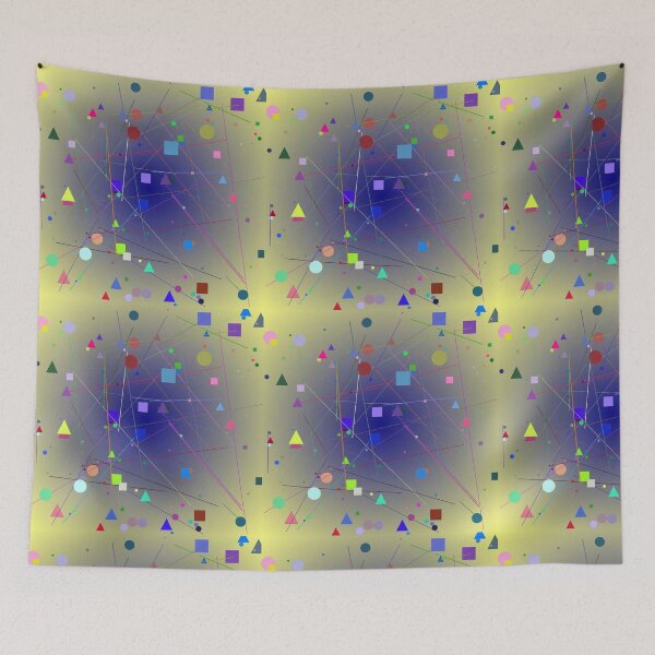 Item preview, Soft Focus Geometric Abstract | Pastel Aura Generative Art | Retro Pop Blurry Shapes designed and sold by itsmig.