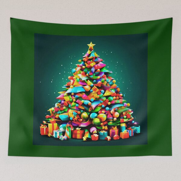Item preview,  Creative Christmas Tree Made of Toys. designed and sold by Zofia Sosnecka.