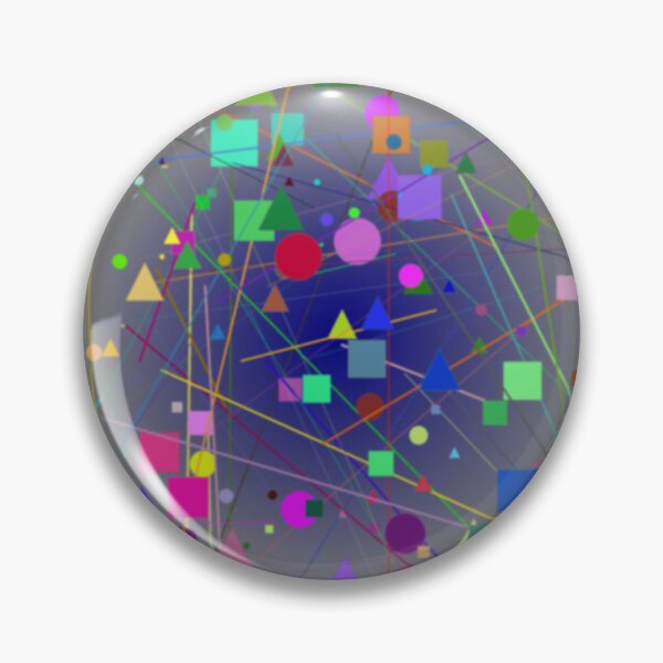 Item preview, Soft Focus Geometric Abstract | Pastel Aura Generative Art | Retro Pop Blurry Shapes designed and sold by itsmig.